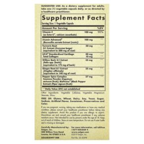 Thực phẩm bổ sung Solgar No. 7 Joint Support & Comfort 90 Vegetable Capsules 033984504981