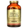 Thực phẩm chức năng Solgar Omega 3 Fish Oil Concentrate 240 Softgels 033984016996
