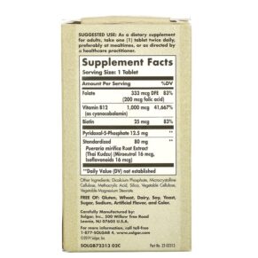 Thực phẩm bổ sung Solgar PM PhytoGen Complex 60 Tablets 033984023130