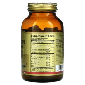Thực phẩm bổ sung Solgar Quercetin Complex with Ester-C Plus 100 Vegetable Capsules 033984023192
