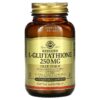 Thực phẩm chức năng Solgar Reduced L-Glutathione 250 mg 60 Vegetable Capsules 033984013513