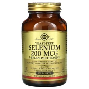 Thực phẩm chức năng Solgar Selenium Yeast-Free 200 mcg 250 Tablets 033984025585