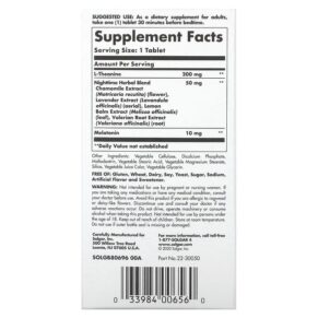 Thực phẩm bổ sung Solgar Sleep Triple Action 60 Tri-Layered Tablets 033984006560