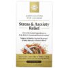 Thực phẩm chức năng Solgar Stress & Anxiety Relief Ashwagandha and Saffron 30 Tablets 033984005532