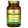 Solgar Super Ginkgo 120 Vegetable Capsules 4 Thực phẩm chức năng Solgar Super Ginkgo 120 Vegetable Capsules 033984039155
