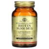 Solgar Super High Potency Biotin 10.000 mcg 120 Vegetable Capsules 4 Thực phẩm chức năng Solgar Super High Potency Biotin 10.000 mcg 120 Vegetable Capsules 033984523920