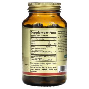 Thực phẩm bổ sung Solgar Tonalin CLA 1.300 mg 60 Softgels 033984027145