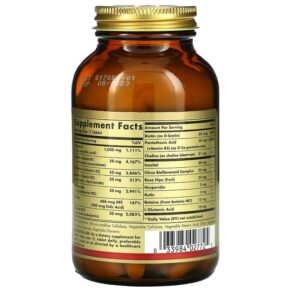 Thực phẩm bổ sung Solgar Ultimate B+C Complex 90 Tablets 033984027725