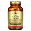 Thực phẩm chức năng Solgar Vegan CoQ-10 120 mg 60 Vegetable Capsules 033984009196