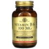 Thực phẩm chức năng Solgar Vitamin B6 100 mg 250 Vegetable Capsules 033984031111