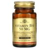 Thực phẩm chức năng Solgar Vitamin B6 50 mg 100 Tablets 033984031005
