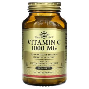 Thực phẩm chức năng Solgar Vitamin C 1.000 mg 90 Tablets 033984032750