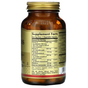 Thực phẩm bổ sung Solgar Vitamins Only 90 Vegetable Capsules 033984028128