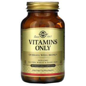 Thực phẩm chức năng Solgar Vitamins Only 90 Vegetable Capsules 033984028128