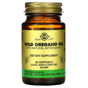 Thực phẩm chức năng Solgar Wild Oregano Oil 60 Softgels 033984020290