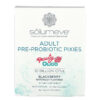 Thực phẩm chức năng Solumeve Adult Pre-Probiotic Pixies Blackberry Flavor 10 Billion CFUs 30 Stickpacks 0.11 oz (3 g) Each 898220018529