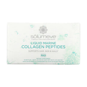 Thực phẩm chức năng Solumeve Ageless Beauty Liquid Marine Collagen 10 Bottles 1.69 fl oz (50 ml) Each 898220017614