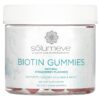 Thực phẩm chức năng Solumeve Biotin Gummies Gelatin Free Strawberry Flavor 100 Vegetarian Gummies 898220014460