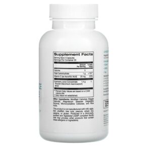 Thực phẩm bổ sung Solumeve Cranberry Juice Concentrate plus Vitamin C 60 Veggie Capsules 898220019670