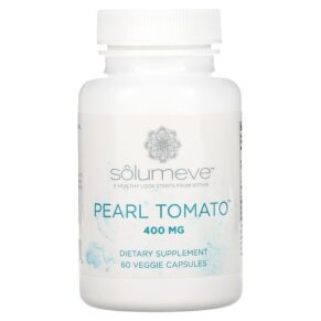 Thực phẩm chức năng Solumeve Pearl Tomato 400 mg 60 Veggie Capsules 898220018208