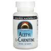Thực phẩm chức năng Source Naturals Acetyl L-Carnitine 500 mg 60 Tablets 021078004998