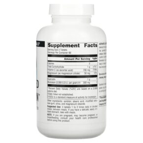 Thực phẩm bổ sung Source Naturals Activated Quercetin 200 Tablets 021078001010