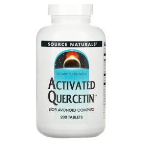 Thực phẩm chức năng Source Naturals Activated Quercetin 200 Tablets 021078001010