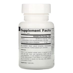 Source Naturals Active A 25.000 IU 120 Tablets 3 Thực phẩm bổ sung Source Naturals Active A 25.000 IU 120 Tablets 021078008255