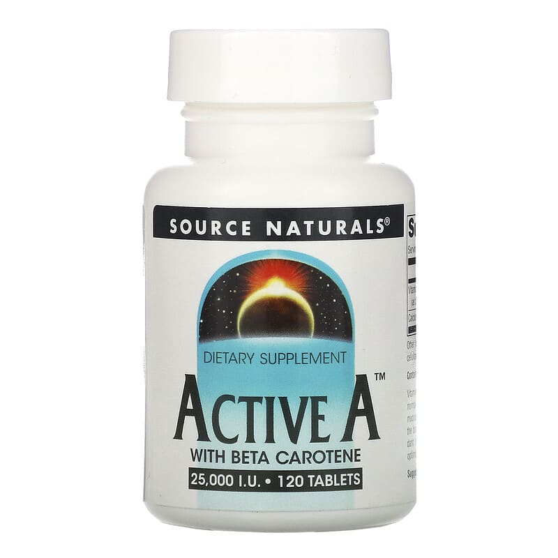 Source Naturals Active A 25.000 IU 120 Tablets 8 Thực phẩm chức năng Source Naturals Active A 25.000 IU 120 Tablets 021078008255