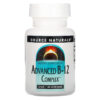 Thực phẩm chức năng Source Naturals Advanced B-12 Complex 5 mg 60 Lozenges 021078014812