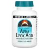 Thực phẩm chức năng Source Naturals Alpha Lipoic Acid 200 mg 120 Tablets 021078003960