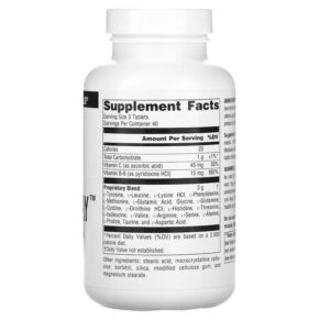 Thực phẩm bổ sung Source Naturals Amino Day 1.000 mg 120 Tablets 021078001843