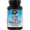 Thực phẩm chức năng Source Naturals Arctic Pure Omega-3 1125 Enteric Coated Fish Oil 1.125 mg 60 Softgels 021078024880