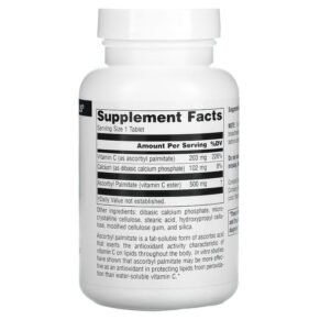 Source Naturals Ascorbyl Palmitate 500 mg 90 Tablets 3 Thực phẩm bổ sung Source Naturals Ascorbyl Palmitate 500 mg 90 Tablets 021078013761