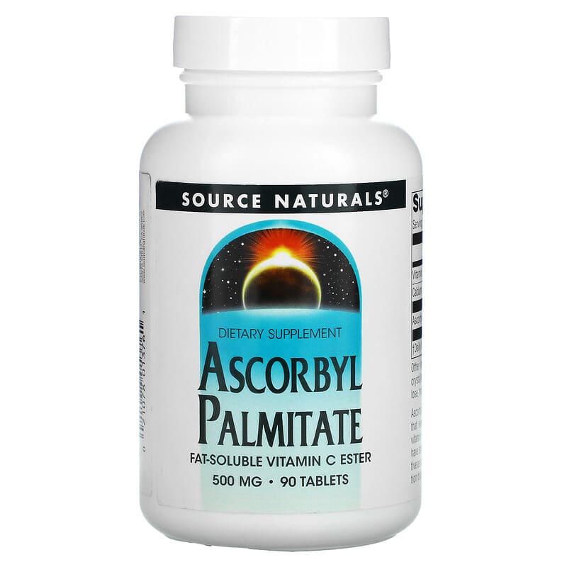 Source Naturals Ascorbyl Palmitate 500 mg 90 Tablets 8 Thực phẩm chức năng Source Naturals Ascorbyl Palmitate 500 mg 90 Tablets 021078013761