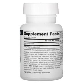 Thực phẩm bổ sung Source Naturals Beta Glucan 100 mg 30 Capsules 021078017585