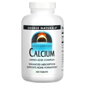 Thực phẩm chức năng Source Naturals Calcium 250 Tablets 021078003021