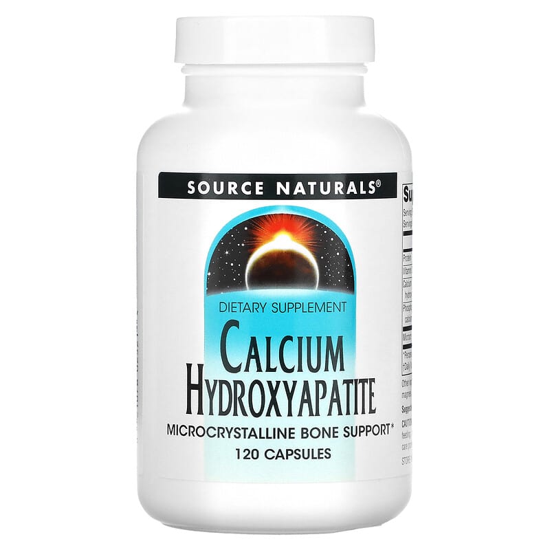 Source Naturals Calcium Hydroxyapatite 120 Capsules 8 Thực phẩm chức năng Source Naturals Calcium Hydroxyapatite 120 Capsules 021078025214