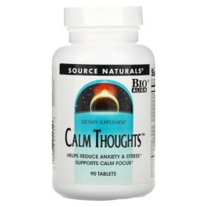 Thực phẩm chức năng Source Naturals Calm Thoughts 90 Tablets 021078011316