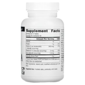 Source Naturals Chlorella 500 mg 200 Tablets 3 Thực phẩm bổ sung Source Naturals Chlorella 500 mg 200 Tablets 021078006763