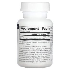 Source Naturals Coenzymated B-2 60 Lozenges 3 Thực phẩm bổ sung Source Naturals Coenzymated B-2 60 Lozenges 021078009351