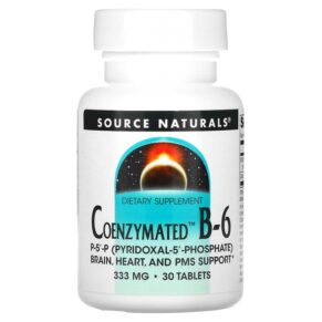 Thực phẩm chức năng Source Naturals Coenzymated B-6 333 mg 30 Tablets 021078021957