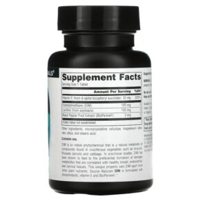 Thực phẩm bổ sung Source Naturals DIM 100 mg 60 Tablets 021078015215