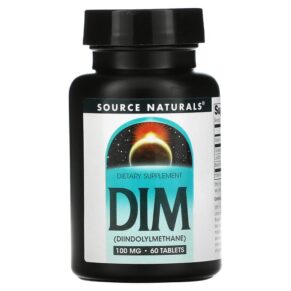 Thực phẩm chức năng Source Naturals DIM 100 mg 60 Tablets 021078015215