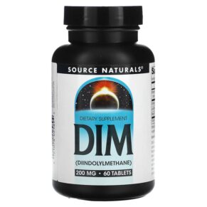 Thực phẩm chức năng Source Naturals DIM 200 mg 60 Tablets 021078025894
