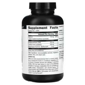 Thực phẩm bổ sung Source Naturals DIM (Diindolylmethane) 100 mg 180 Tablets 021078020448