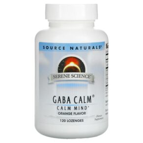 Thực phẩm chức năng Source Naturals GABA Calm Orange 120 Lozenges 021078002697