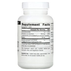 Thực phẩm bổ sung Source Naturals Garcinia 1000 90 Tablets 021078005544