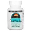 Source Naturals Ginkgo-24 120 mg 120 Tablets 4 Thực phẩm chức năng Source Naturals Ginkgo-24 120 mg 120 Tablets 021078002239