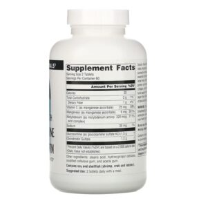 Thực phẩm bổ sung Source Naturals Glucosamine Chondroitin Extra Strength 120 Tablets 021078013822